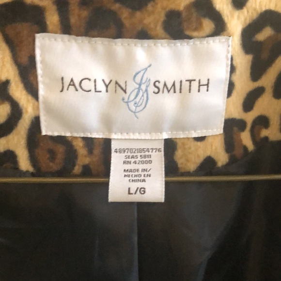 Jaclyn Smith leopard print jacket - Picture 2 of 6